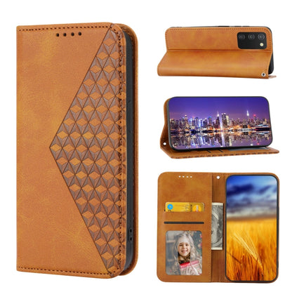 Cubic Grid Calf Texture Magnetic Closure Leather Phone Case, For Nothing Phone 1, For Xiaomi Redmi Note 11S 5G, For Xiaomi Redmi Note 11S Global, For Xiaomi Redmi Note 11 Pro 4G, For Xiaomi Redmi 10C 4G, For Xiaomi Redmi 10A, For Xiaomi Redmi Note 11 P...