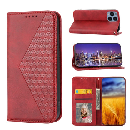 Cubic Grid Calf Texture Magnetic Closure Leather Phone Case, For Nothing Phone 1, For Xiaomi Redmi Note 11S 5G, For Xiaomi Redmi Note 11S Global, For Xiaomi Redmi Note 11 Pro 4G, For Xiaomi Redmi 10C 4G, For Xiaomi Redmi 10A, For Xiaomi Redmi Note 11 P...