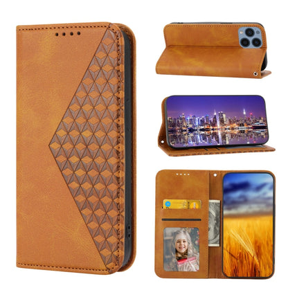 Cubic Grid Calf Texture Magnetic Closure Leather Phone Case, For Nothing Phone 1, For Xiaomi Redmi Note 11S 5G, For Xiaomi Redmi Note 11S Global, For Xiaomi Redmi Note 11 Pro 4G, For Xiaomi Redmi 10C 4G, For Xiaomi Redmi 10A, For Xiaomi Redmi Note 11 P...