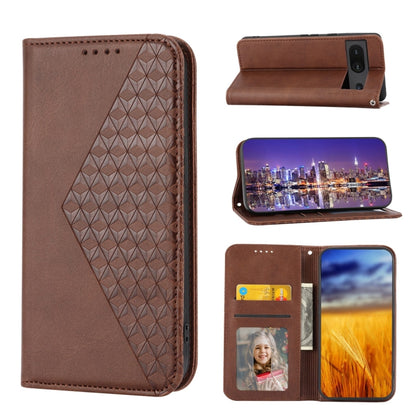 Cubic Grid Calf Texture Magnetic Closure Leather Phone Case, For Nothing Phone 1, For Xiaomi Redmi Note 11S 5G, For Xiaomi Redmi Note 11S Global, For Xiaomi Redmi Note 11 Pro 4G, For Xiaomi Redmi 10C 4G, For Xiaomi Redmi 10A, For Xiaomi Redmi Note 11 P...