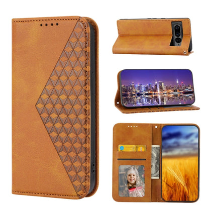 Cubic Grid Calf Texture Magnetic Closure Leather Phone Case, For Nothing Phone 1, For Xiaomi Redmi Note 11S 5G, For Xiaomi Redmi Note 11S Global, For Xiaomi Redmi Note 11 Pro 4G, For Xiaomi Redmi 10C 4G, For Xiaomi Redmi 10A, For Xiaomi Redmi Note 11 P...