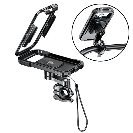 Support de téléphone portable étanche à dégagement rapide M18L-QD pour moto/vélo, M18L-QD