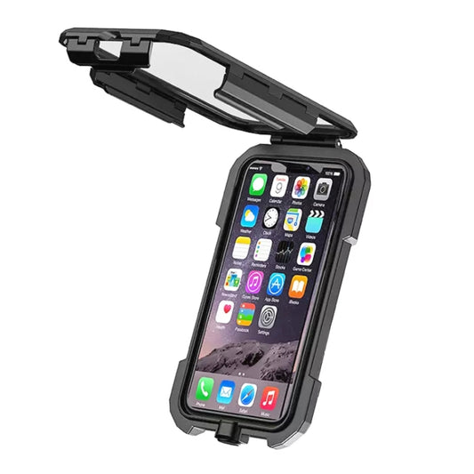 Rétroviseur de moto/vélo, support de téléphone portable étanche avec chargement sans fil, M18S-A2, M18L-A2