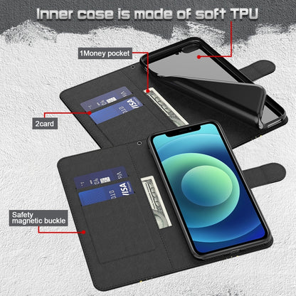 3D Painting Pattern TPU + PU Phone Case, For Xiaomi Poco F4 GT, For Xiaomi Poco M5, For Xiaomi Poco M5S/Redmi Note 10/Note 10S