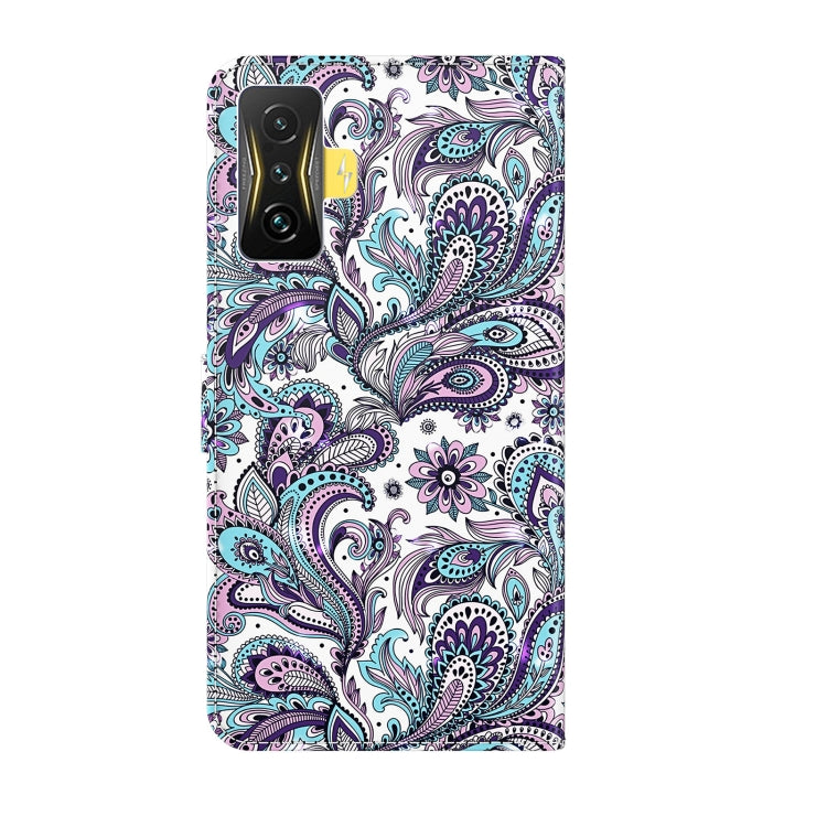 3D Painting Pattern TPU + PU Phone Case, For Xiaomi Poco F4 GT, For Xiaomi Poco M5, For Xiaomi Poco M5S/Redmi Note 10/Note 10S
