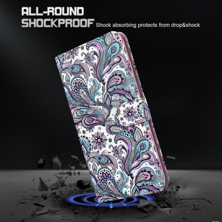 3D Painting Pattern TPU + PU Phone Case, For Xiaomi Poco F4 GT, For Xiaomi Poco M5, For Xiaomi Poco M5S/Redmi Note 10/Note 10S