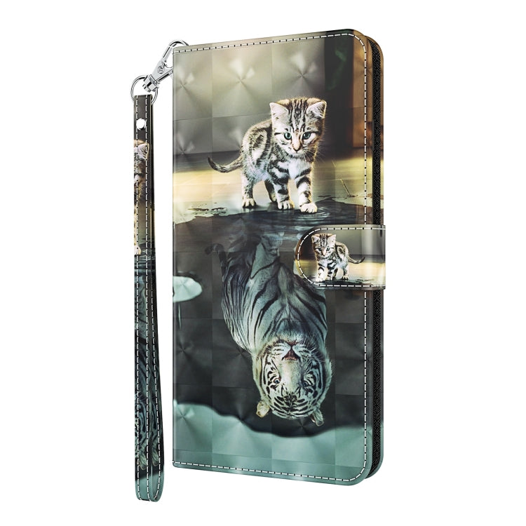 3D Painting Pattern TPU + PU Phone Case, For Xiaomi Poco F4 GT, For Xiaomi Poco M5, For Xiaomi Poco M5S/Redmi Note 10/Note 10S