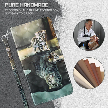 3D Painting Pattern TPU + PU Phone Case, For Xiaomi Poco F4 GT, For Xiaomi Poco M5, For Xiaomi Poco M5S/Redmi Note 10/Note 10S