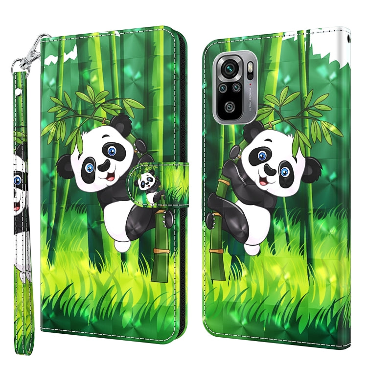 3D Painting Pattern TPU + PU Phone Case, For Xiaomi Poco F4 GT, For Xiaomi Poco M5, For Xiaomi Poco M5S/Redmi Note 10/Note 10S