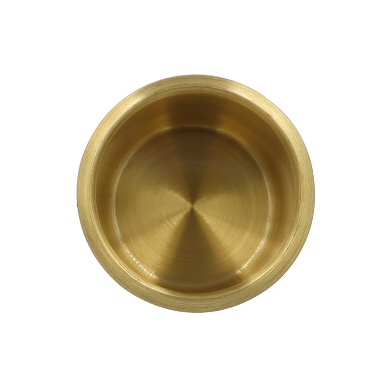 Functional Sofa RV Cup Holder Car Embedded Brass Cup Holder, 6.7x5.5cm, 9x5.5cm