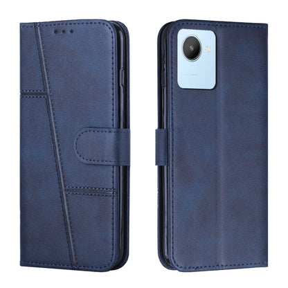 Stitching Calf Texture Buckle Leather Phone Case, For OPPO A57 5G/Realme V23/A77 5G, For Realme C30 4G, For OPPO Reno8 5G/Reno8 5G Global, For OPPO Reno8 Pro+ 5G/Reno8 Pro 5G Global, For vivo Y35 4G/Y22s/Y22, For Xiaomi Redmi A1                        ...