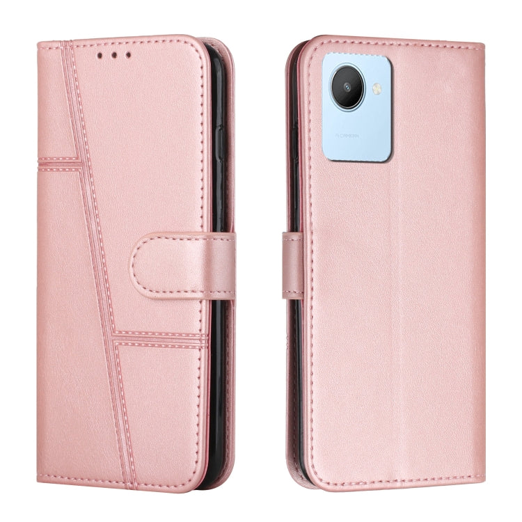 Stitching Calf Texture Buckle Leather Phone Case, For OPPO A57 5G/Realme V23/A77 5G, For Realme C30 4G, For OPPO Reno8 5G/Reno8 5G Global, For OPPO Reno8 Pro+ 5G/Reno8 Pro 5G Global, For vivo Y35 4G/Y22s/Y22, For Xiaomi Redmi A1                        ...