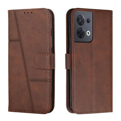 Stitching Calf Texture Buckle Leather Phone Case, For OPPO A57 5G/Realme V23/A77 5G, For Realme C30 4G, For OPPO Reno8 5G/Reno8 5G Global, For OPPO Reno8 Pro+ 5G/Reno8 Pro 5G Global, For vivo Y35 4G/Y22s/Y22, For Xiaomi Redmi A1                        ...