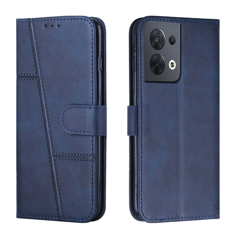 Stitching Calf Texture Buckle Leather Phone Case, For OPPO A57 5G/Realme V23/A77 5G, For Realme C30 4G, For OPPO Reno8 5G/Reno8 5G Global, For OPPO Reno8 Pro+ 5G/Reno8 Pro 5G Global, For vivo Y35 4G/Y22s/Y22, For Xiaomi Redmi A1                        ...