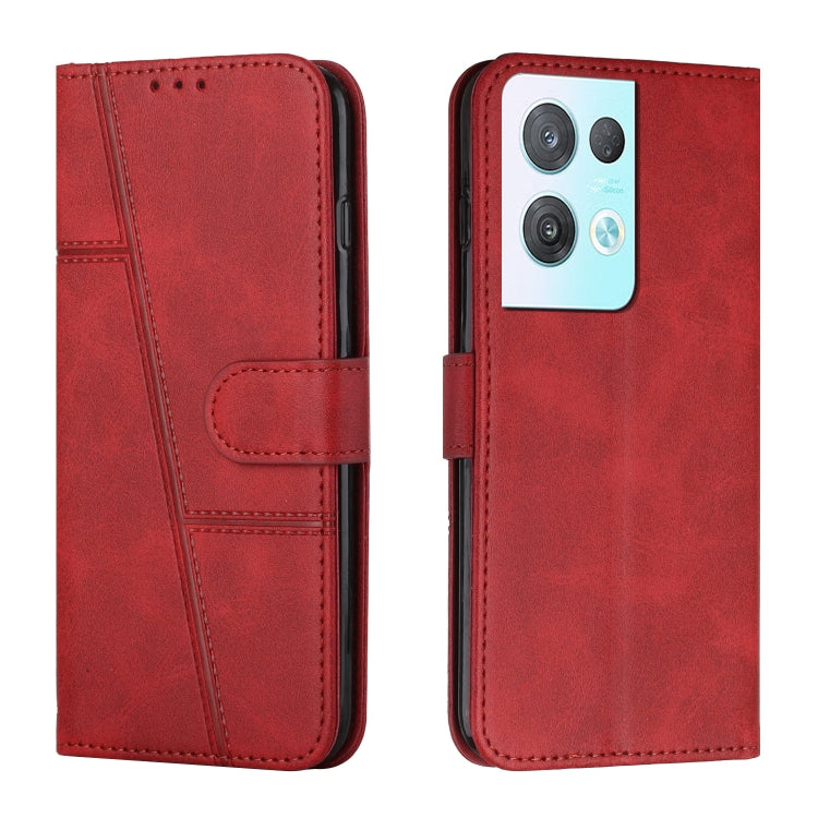 Stitching Calf Texture Buckle Leather Phone Case, For OPPO A57 5G/Realme V23/A77 5G, For Realme C30 4G, For OPPO Reno8 5G/Reno8 5G Global, For OPPO Reno8 Pro+ 5G/Reno8 Pro 5G Global, For vivo Y35 4G/Y22s/Y22, For Xiaomi Redmi A1                        ...