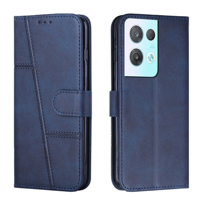 Stitching Calf Texture Buckle Leather Phone Case, For OPPO A57 5G/Realme V23/A77 5G, For Realme C30 4G, For OPPO Reno8 5G/Reno8 5G Global, For OPPO Reno8 Pro+ 5G/Reno8 Pro 5G Global, For vivo Y35 4G/Y22s/Y22, For Xiaomi Redmi A1                        ...