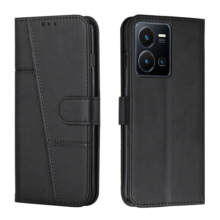 Stitching Calf Texture Buckle Leather Phone Case, For OPPO A57 5G/Realme V23/A77 5G, For Realme C30 4G, For OPPO Reno8 5G/Reno8 5G Global, For OPPO Reno8 Pro+ 5G/Reno8 Pro 5G Global, For vivo Y35 4G/Y22s/Y22, For Xiaomi Redmi A1                        ...