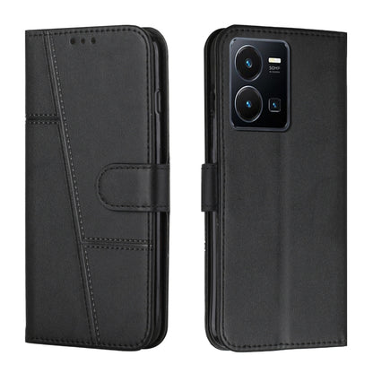 Stitching Calf Texture Buckle Leather Phone Case, For OPPO A57 5G/Realme V23/A77 5G, For Realme C30 4G, For OPPO Reno8 5G/Reno8 5G Global, For OPPO Reno8 Pro+ 5G/Reno8 Pro 5G Global, For vivo Y35 4G/Y22s/Y22, For Xiaomi Redmi A1                        ...