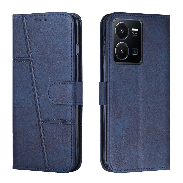 Stitching Calf Texture Buckle Leather Phone Case, For OPPO A57 5G/Realme V23/A77 5G, For Realme C30 4G, For OPPO Reno8 5G/Reno8 5G Global, For OPPO Reno8 Pro+ 5G/Reno8 Pro 5G Global, For vivo Y35 4G/Y22s/Y22, For Xiaomi Redmi A1                        ...