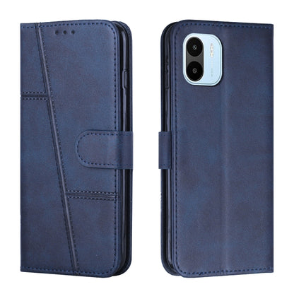 Stitching Calf Texture Buckle Leather Phone Case, For OPPO A57 5G/Realme V23/A77 5G, For Realme C30 4G, For OPPO Reno8 5G/Reno8 5G Global, For OPPO Reno8 Pro+ 5G/Reno8 Pro 5G Global, For vivo Y35 4G/Y22s/Y22, For Xiaomi Redmi A1                        ...
