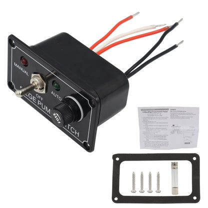 Car Ship Modified Switch Panel Rocker Switch Panel with Indicator Light, Shake Switch