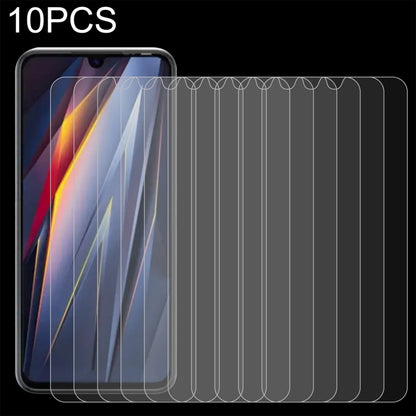 10pcs 0.26mm 9H 2.5D Tempered Glass Film, For TECNO Pova 4 Pro (10 PCS), For TECNO Pova 4 (10 PCS)