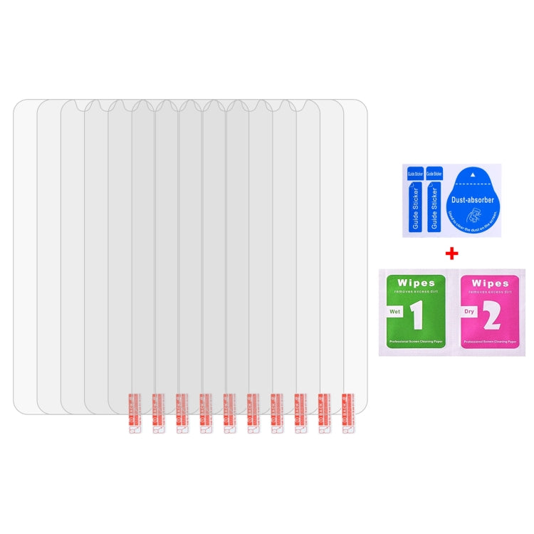 10pcs 0.26mm 9H 2.5D Tempered Glass Film, For TECNO Pova 4 Pro (10 PCS), For TECNO Pova 4 (10 PCS)