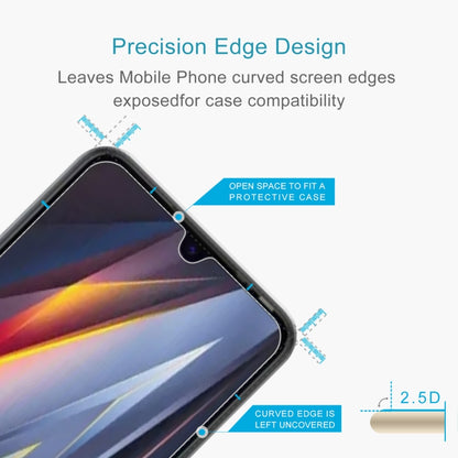 50pcs 0.26mm 9H 2.5D Tempered Glass Film, For TECNO Pova 4 Pro (50 PCS), For TECNO Pova 4 (50 PCS)