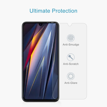 50pcs 0.26mm 9H 2.5D Tempered Glass Film, For TECNO Pova 4 Pro (50 PCS), For TECNO Pova 4 (50 PCS)