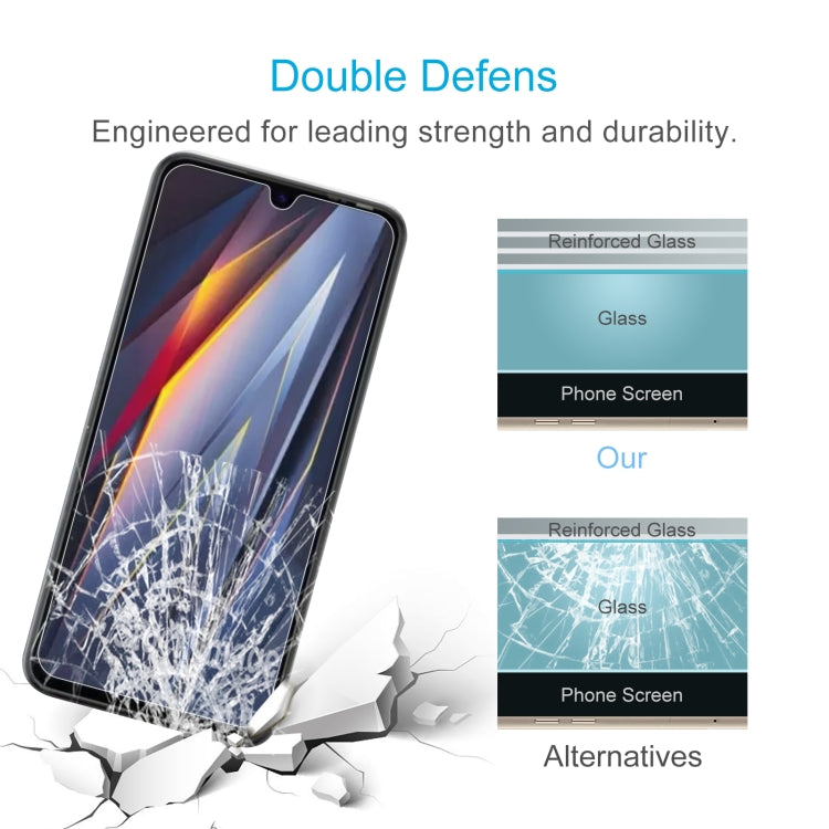 50pcs 0.26mm 9H 2.5D Tempered Glass Film, For TECNO Pova 4 Pro (50 PCS), For TECNO Pova 4 (50 PCS)