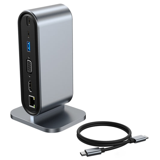 Adaptateur de concentrateur multi-interface vertical 12 en 1 USB-C / Type-C