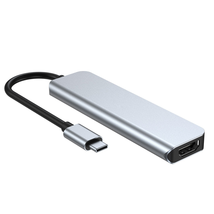 5 in 1 USB-C / Type-C to USB Docking Station HUB Adapter, 5 in 1