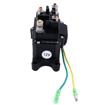 For UTV / Pickup Truck / ATV Electric Winch Relay Heavy Duty Solenoid Contactor, Winch Relay