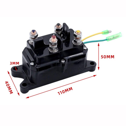 For UTV / Pickup Truck / ATV Electric Winch Relay Heavy Duty Solenoid Contactor, Winch Relay