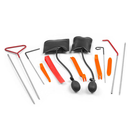 Kit d'outils d'urgence 13 en 1 pour l'ouverture des portières de voiture, outils de déverrouillage, ouvre-porte