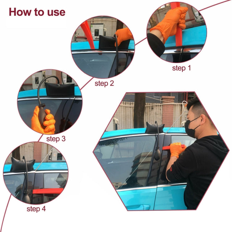 Kit d'outils d'urgence 13 en 1 pour l'ouverture des portières de voiture, outils de déverrouillage, ouvre-porte