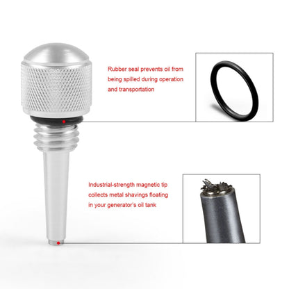 For WEN Yamaha Predator M18 x 2.5 Inverter Generator Magnetic Dipstick