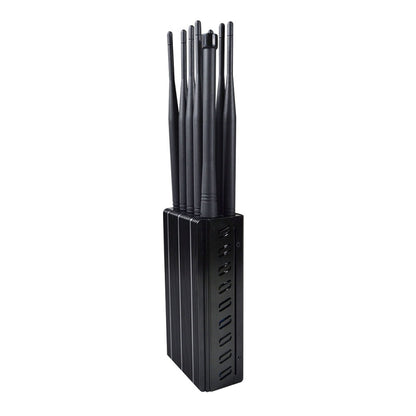 JAX-121A-10C 2G/3G/4G/WIFI/GPS/LOJACK Mobile Signal Jammer with Remote Control, JAX-121A-10C