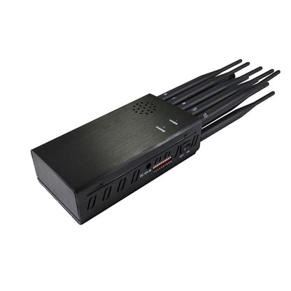 JAX-121A-10C 2G/3G/4G/WIFI/GPS/LOJACK Mobile Signal Jammer with Remote Control, JAX-121A-10C