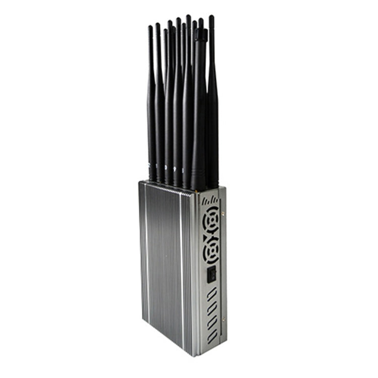 JAX-121A-12B 2G/3G/4G/WIFI/GPS/LOJACK Mobile Signal Jammer with Remote Control, JAX-121A-12B
