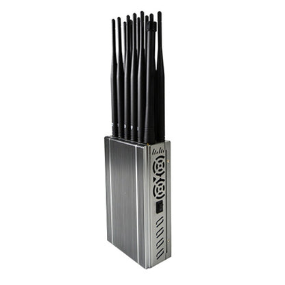 JAX-121A-12B 2G/3G/4G/WIFI/GPS/LOJACK Mobile Signal Jammer with Remote Control, JAX-121A-12B