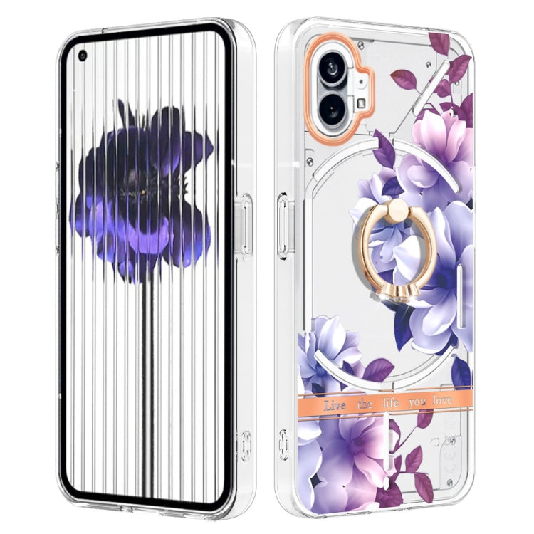 Flowers Series TPU Phone Case, For Nothing Phone 1