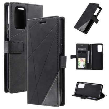 Skin Feel Splicing Leather Phone Case, For Sony Xperia 1 IV, For Sony Xperia 10 IV, For Xiaomi Redmi Note 11T Pro 5G, For Xiaomi Poco M4 5G, For OPPO Find X5 Pro