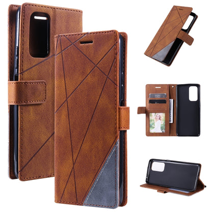 Skin Feel Splicing Leather Phone Case, For Sony Xperia 1 IV, For Sony Xperia 10 IV, For Xiaomi Redmi Note 11T Pro 5G, For Xiaomi Poco M4 5G, For OPPO Find X5 Pro