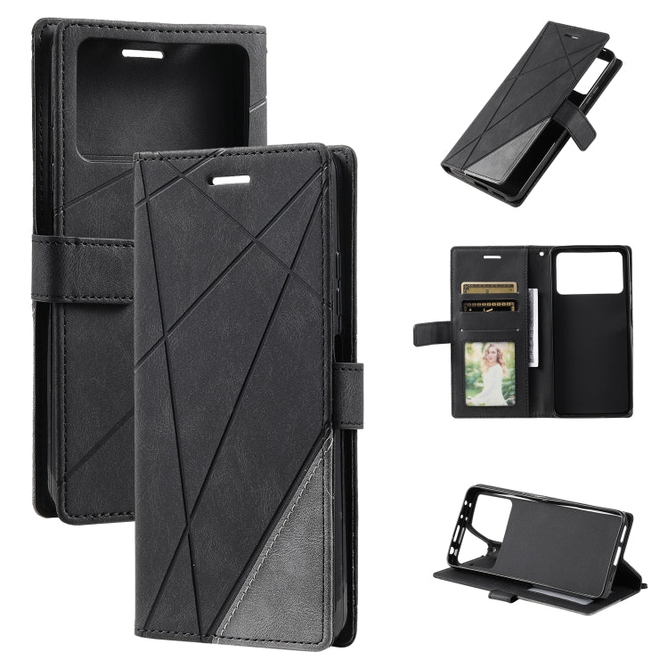 Skin Feel Splicing Leather Phone Case, For Sony Xperia 1 IV, For Sony Xperia 10 IV, For Xiaomi Redmi Note 11T Pro 5G, For Xiaomi Poco M4 5G, For OPPO Find X5 Pro