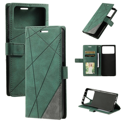 Skin Feel Splicing Leather Phone Case, For Sony Xperia 1 IV, For Sony Xperia 10 IV, For Xiaomi Redmi Note 11T Pro 5G, For Xiaomi Poco M4 5G, For OPPO Find X5 Pro