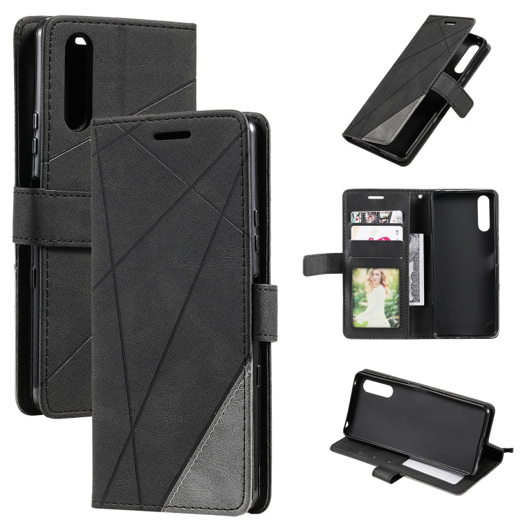Skin Feel Splicing Leather Phone Case, For Sony Xperia 1 IV, For Sony Xperia 10 IV, For Xiaomi Redmi Note 11T Pro 5G, For Xiaomi Poco M4 5G, For OPPO Find X5 Pro