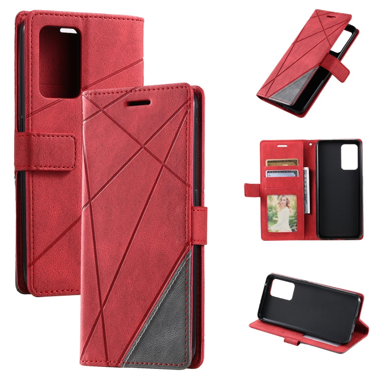 Skin Feel Splicing Leather Phone Case, For Sony Xperia 1 IV, For Sony Xperia 10 IV, For Xiaomi Redmi Note 11T Pro 5G, For Xiaomi Poco M4 5G, For OPPO Find X5 Pro