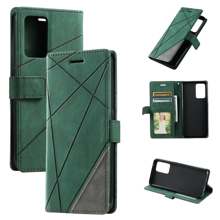 Skin Feel Splicing Leather Phone Case, For Sony Xperia 1 IV, For Sony Xperia 10 IV, For Xiaomi Redmi Note 11T Pro 5G, For Xiaomi Poco M4 5G, For OPPO Find X5 Pro