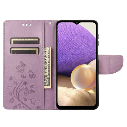 Butterfly Flower Pattern Flip Leather Phone Case, For Samsung Galaxy A23e / A23s, For Motorola Moto E22 / E22i, For Nothing Phone 1